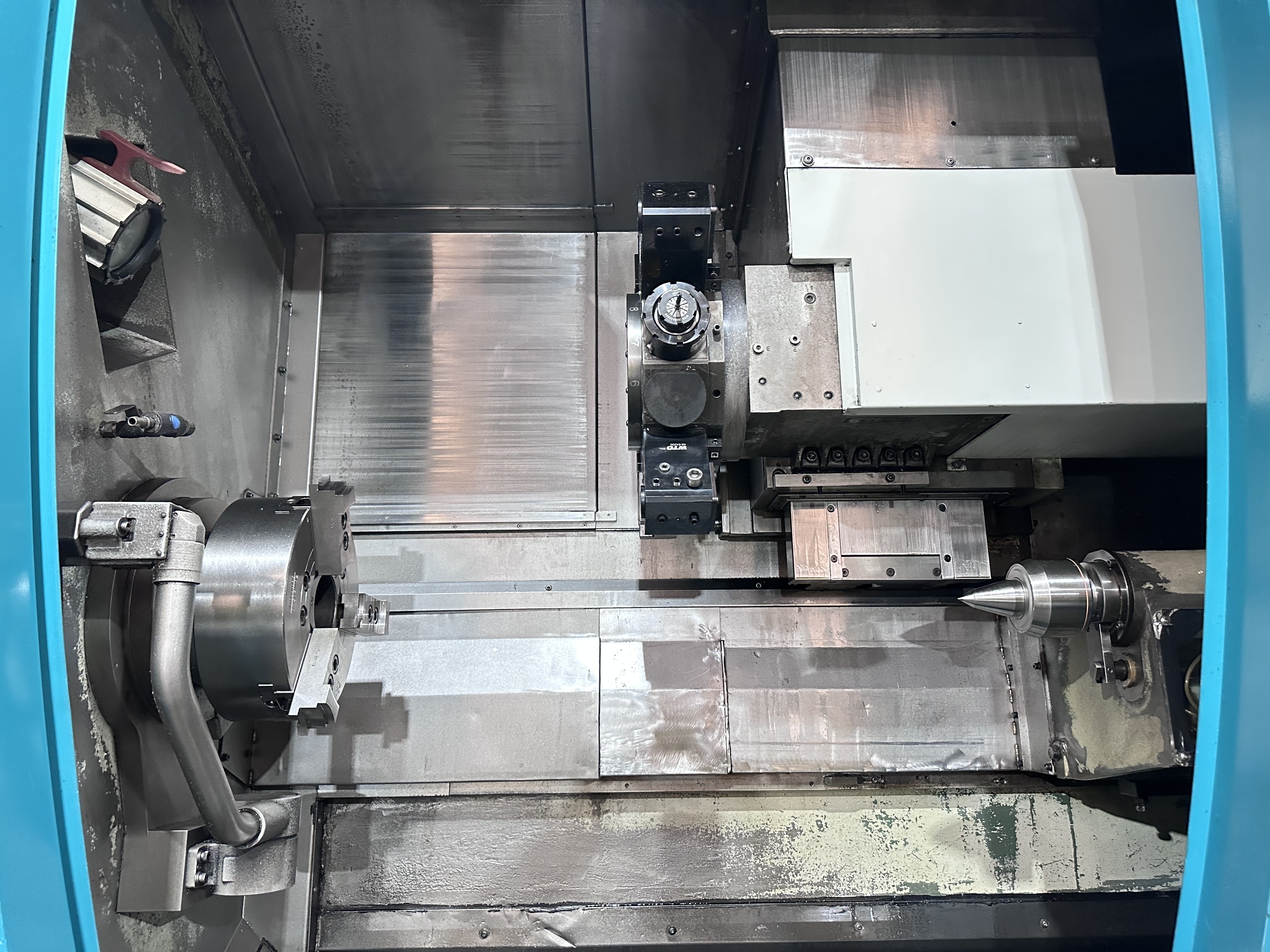 Doosan Mecatec S550LM Slant Bed CNC Lathe (2004)