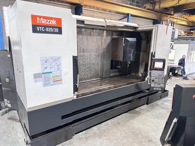 Mazak VTC820/30 3-Axis Machining Centre. (2010)
