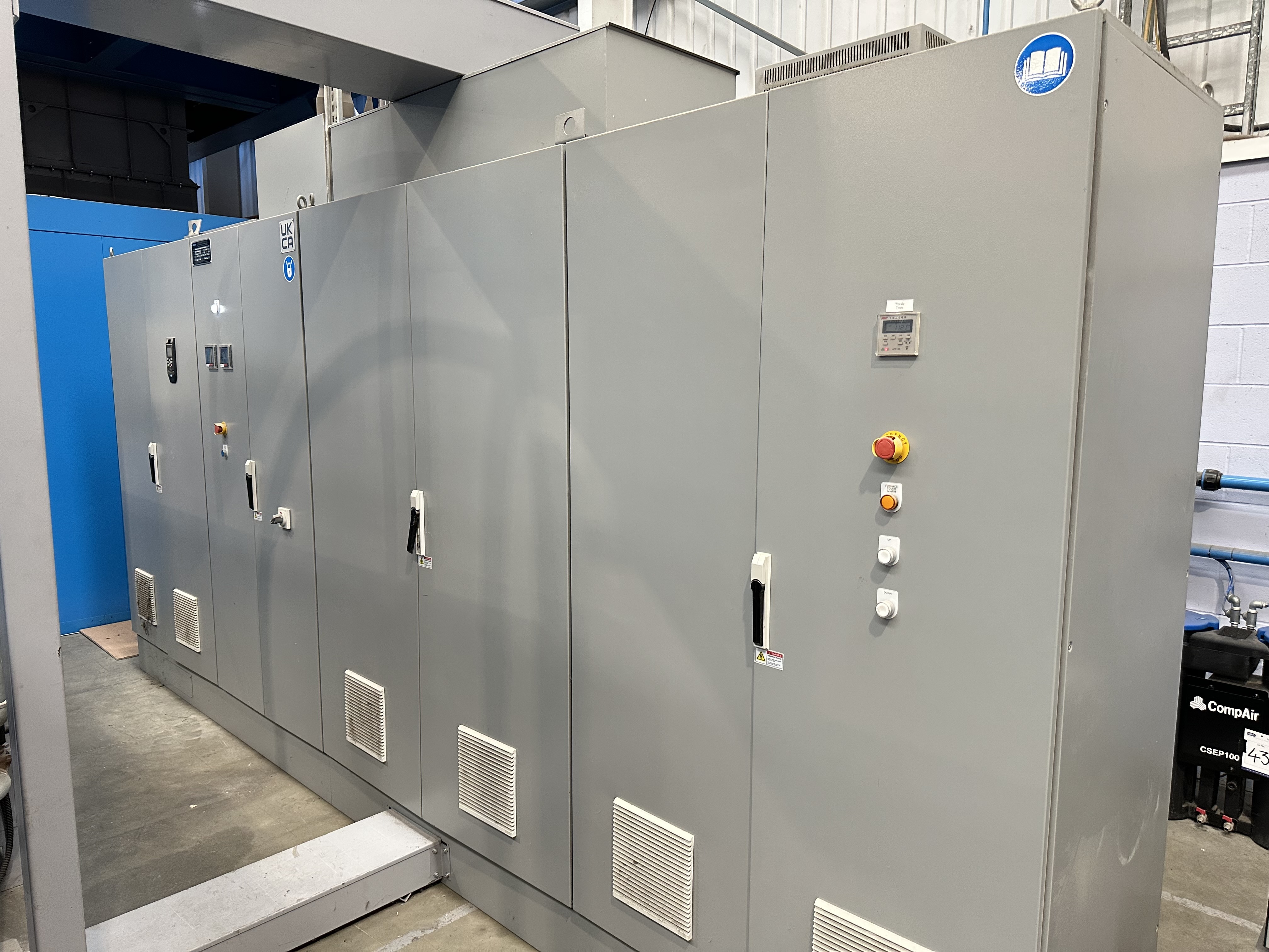 CoolTemper PowerJet TCF-GTH-96.144-PJ4 Convection Flat Glass Tempering Furnace (2024)