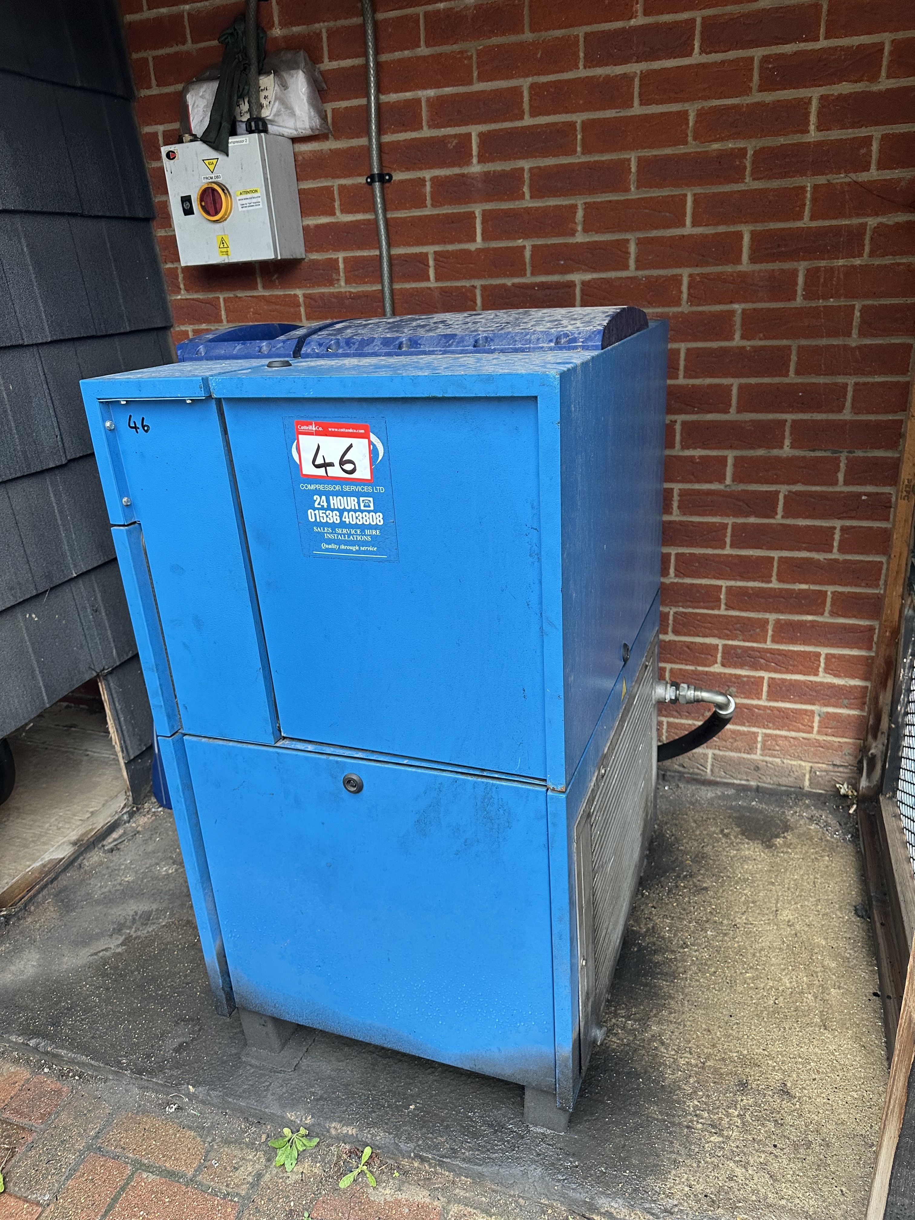 Compair / Gardner Denver L22 RS 22kW Air Compressor. (2017)