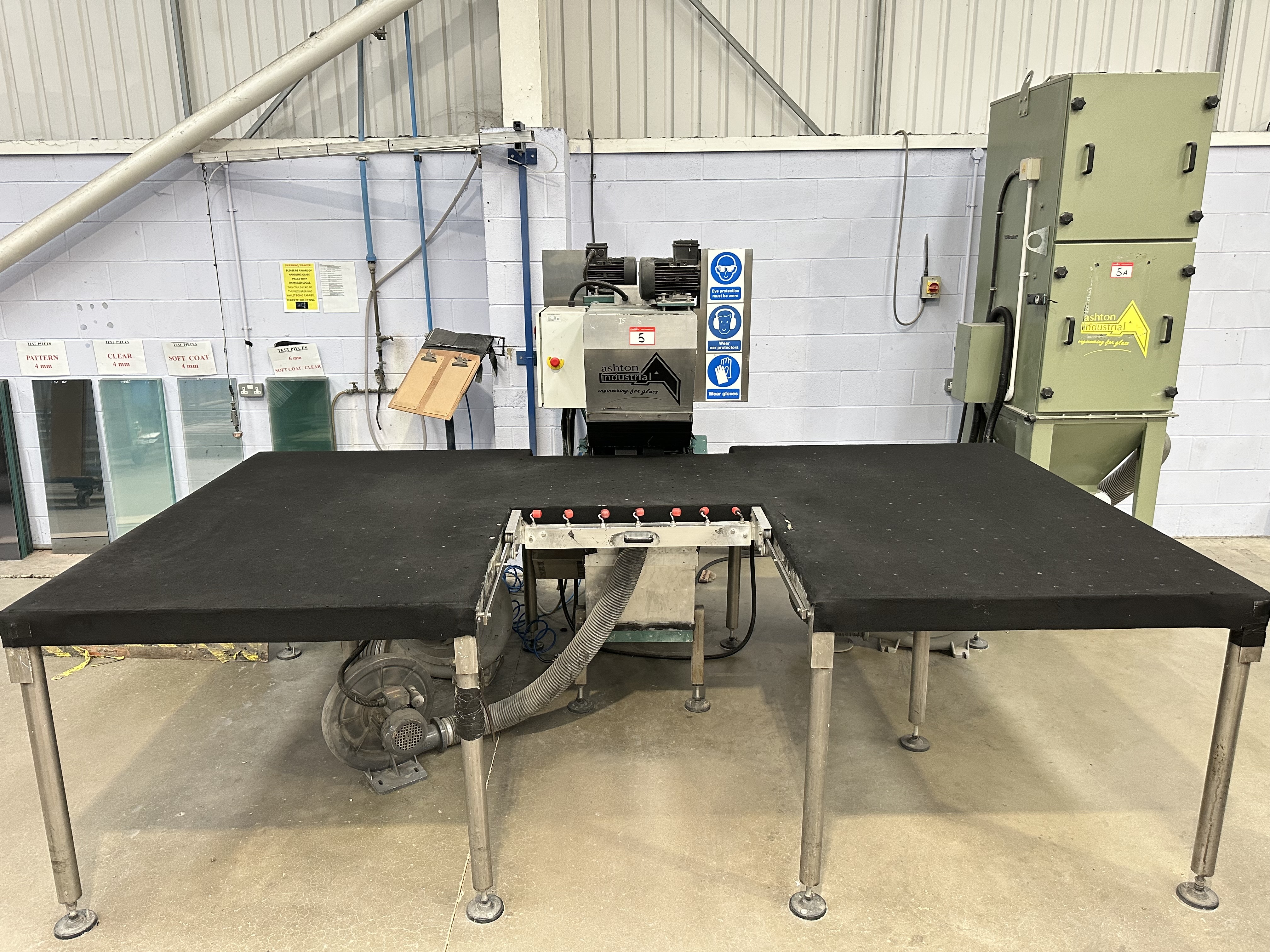 Ashton Industrial model AIS-3350/XDIA D Refurb Edge Detection Unit/Arriser (2013)