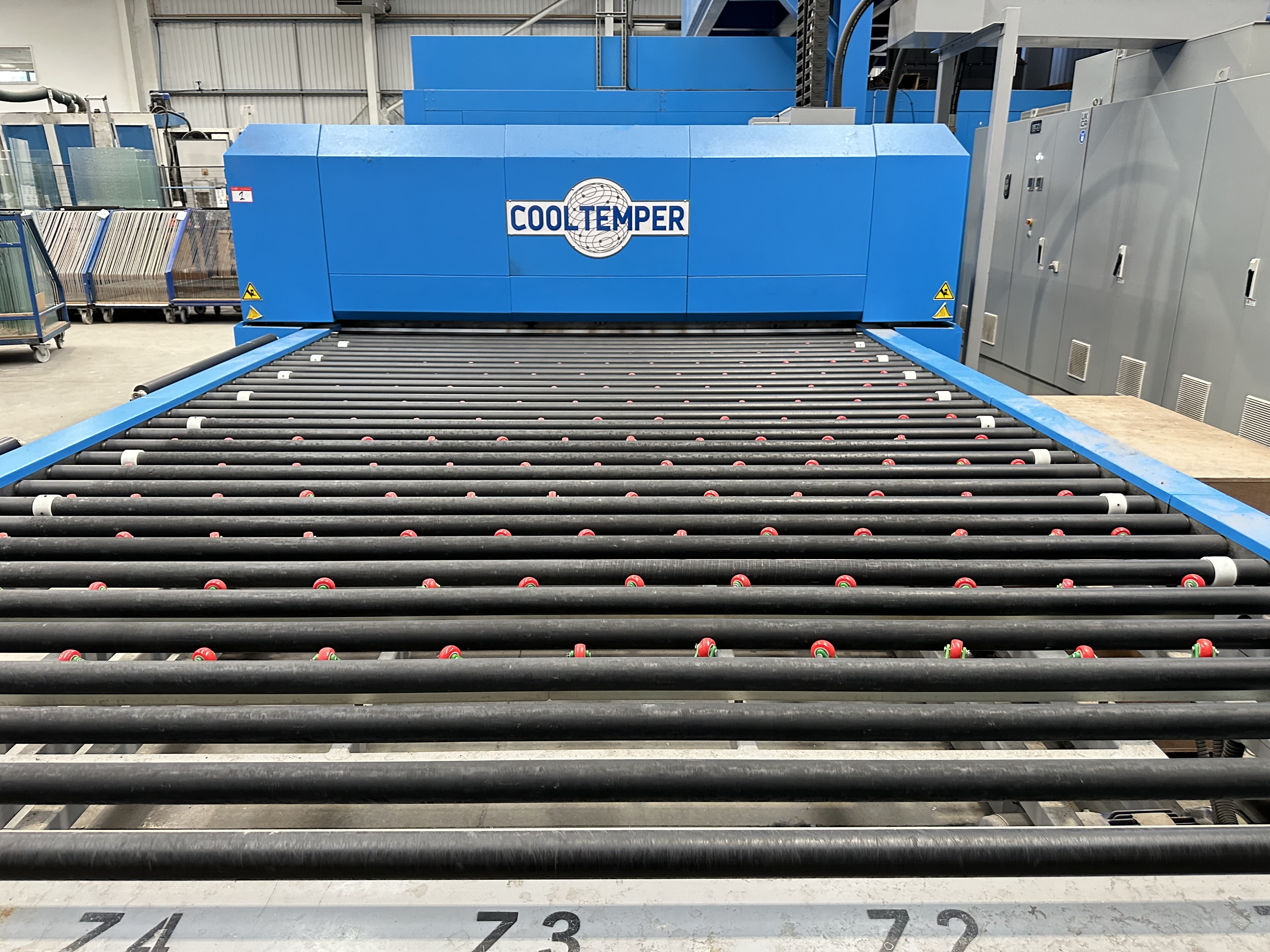CoolTemper PowerJet TCF-GTH-96.144-PJ4 Convection Flat Glass Tempering Furnace (2024)