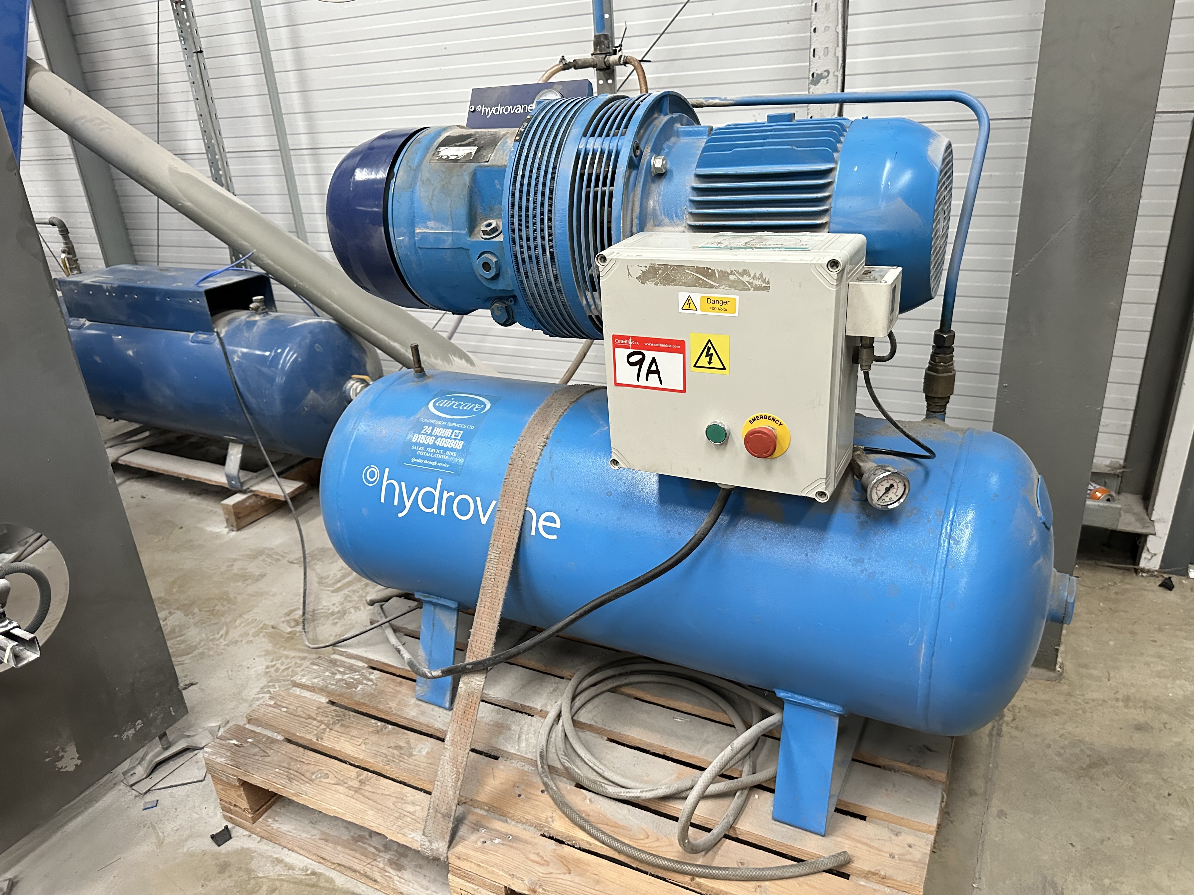 Hydrovane 707 PURS10 Receiver Mounted Air Compressor