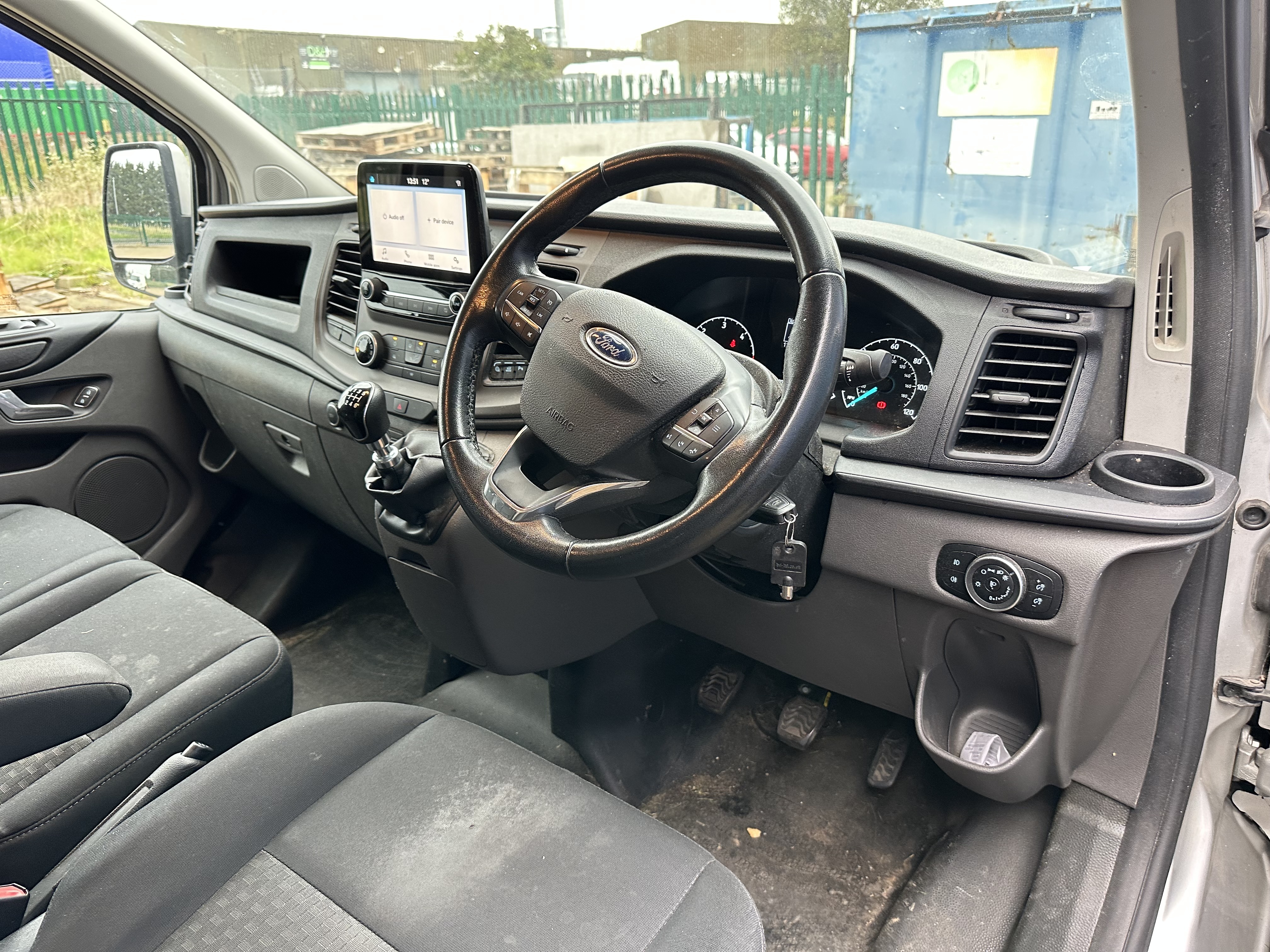 Ford Transit Custom 320 Trend eBlue Panel Van Registration no: FJ21 OPO