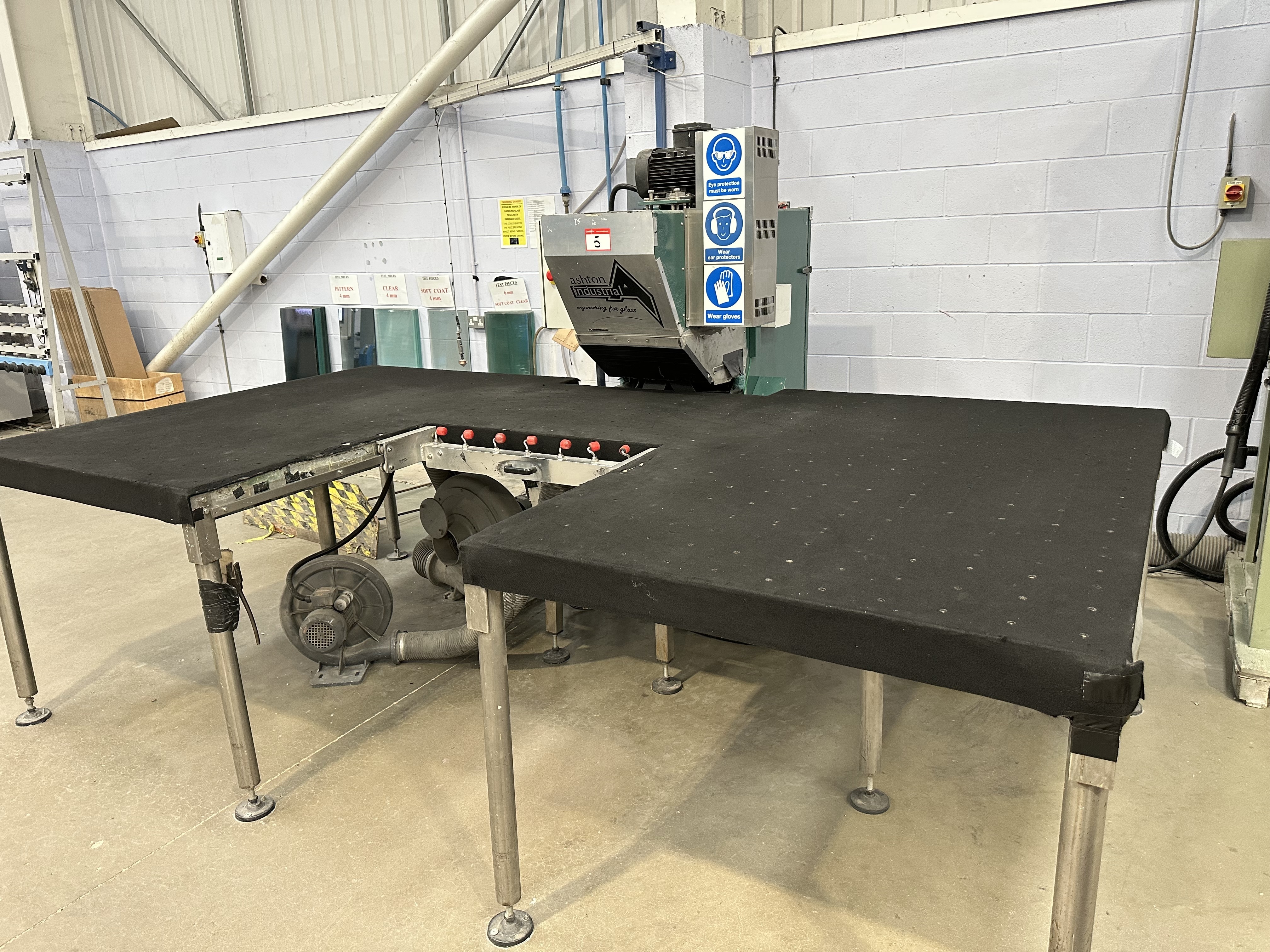 Ashton Industrial model AIS-3350/XDIA D Refurb Edge Detection Unit/Arriser (2013)