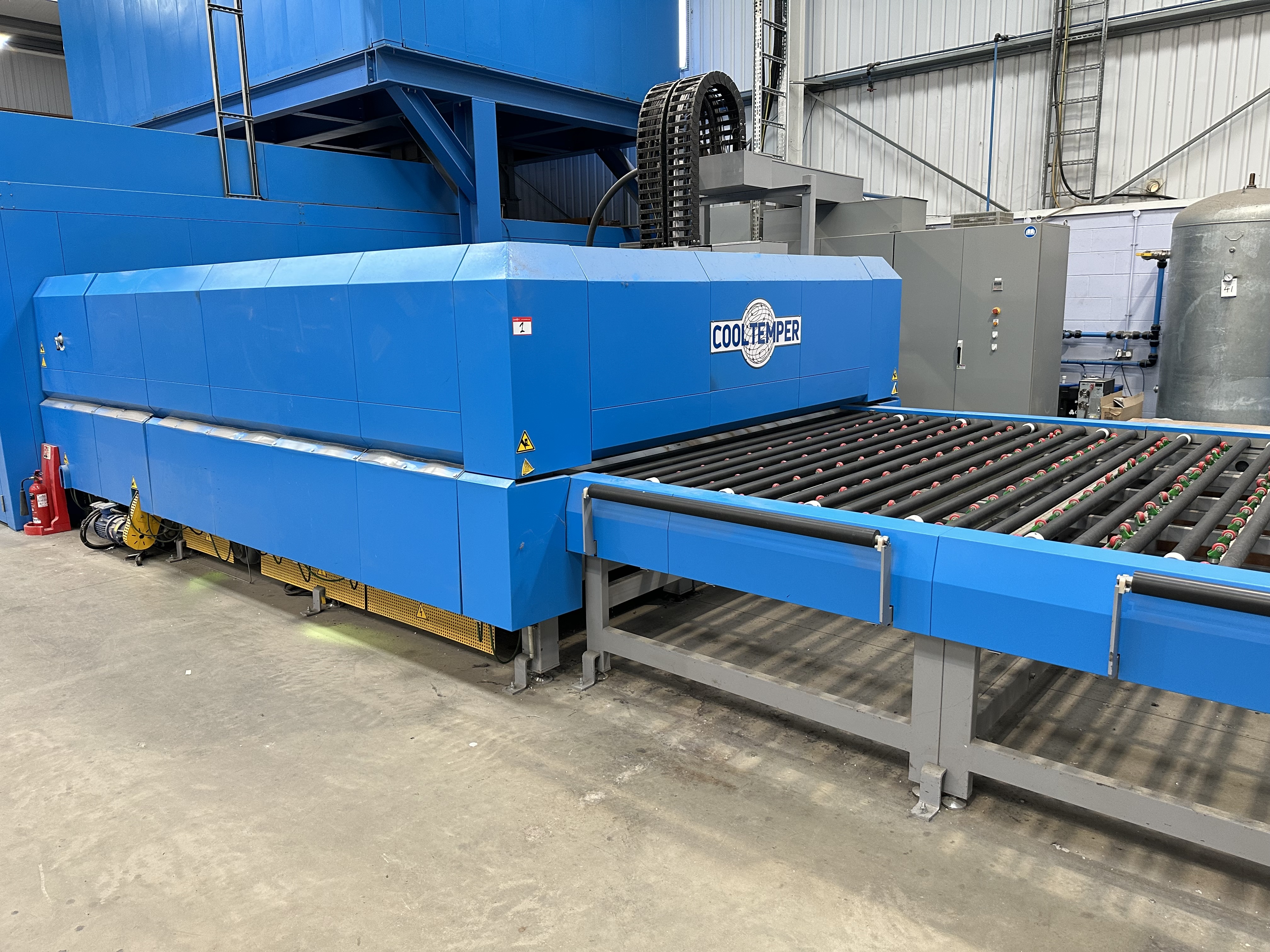 CoolTemper PowerJet TCF-GTH-96.144-PJ4 Convection Flat Glass Tempering Furnace (2024)