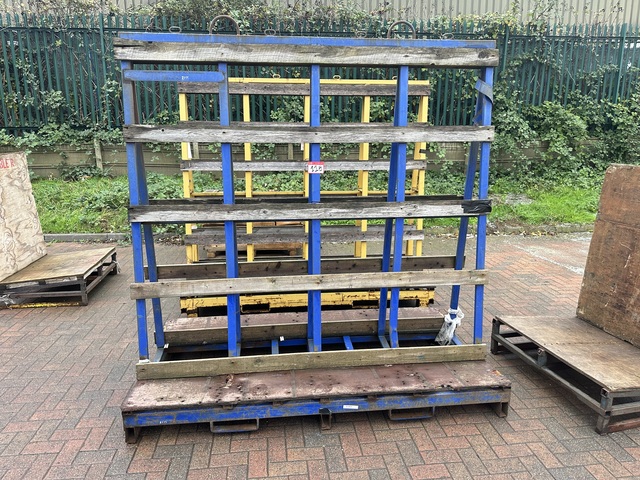 (Qty 2) x A Frame Glass Storage Racks
