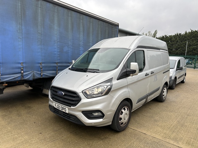 Ford Transit Custom 320 Trend eBlue Panel Van Registration no: FJ21 OPO