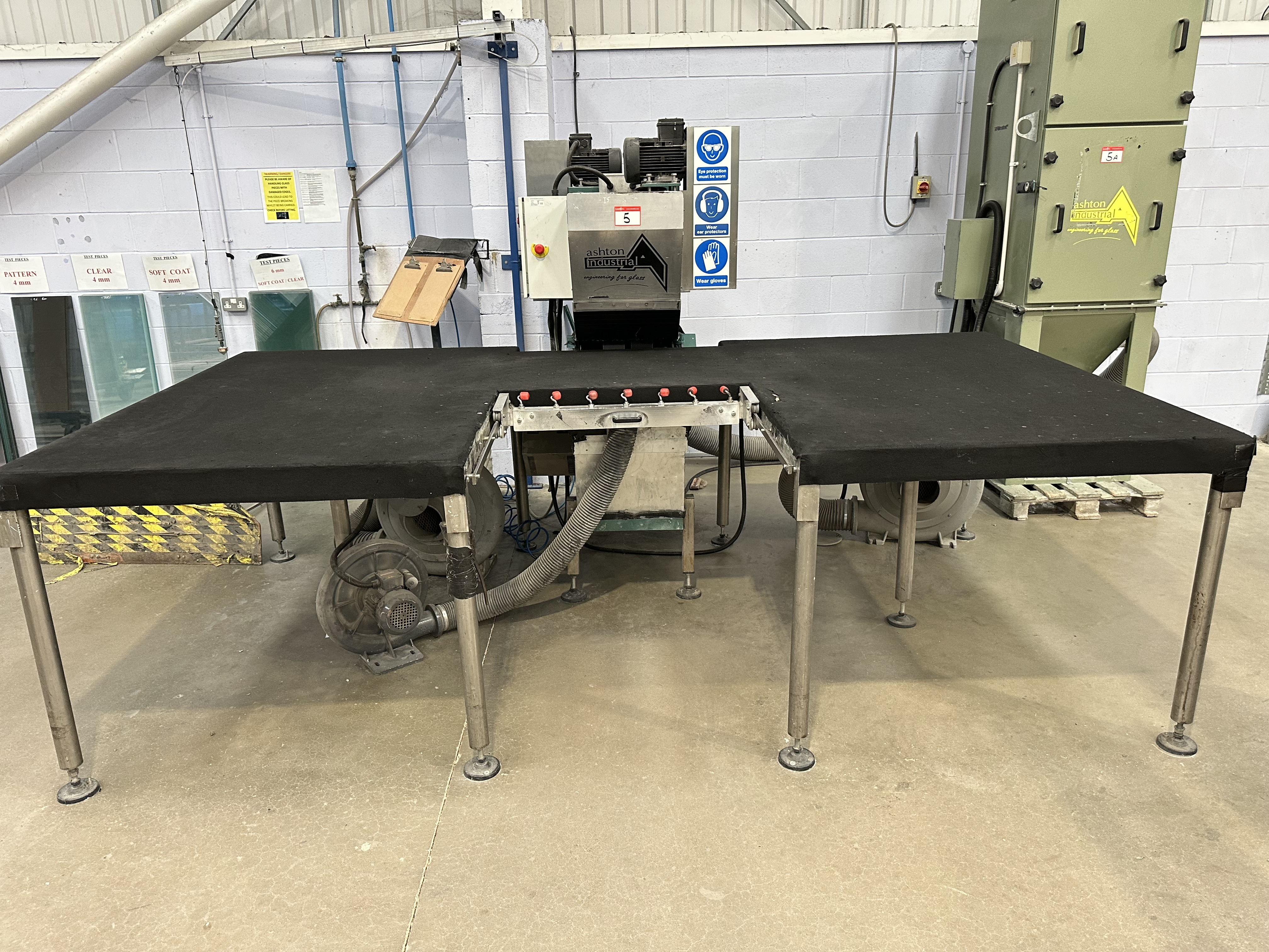 Ashton Industrial model AIS-3350/XDIA D Refurb Edge Detection Unit/Arriser (2013)