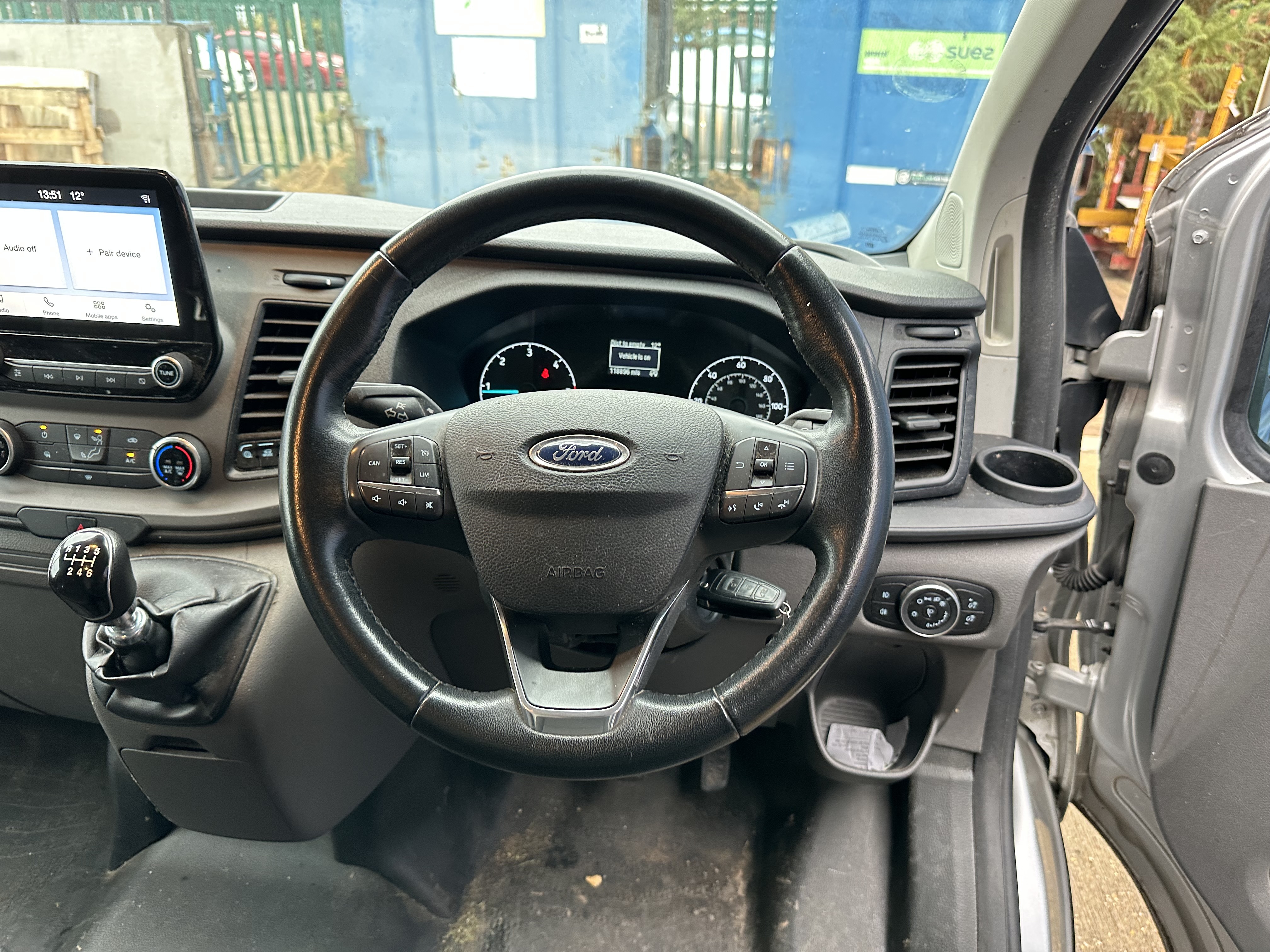 Ford Transit Custom 320 Trend eBlue Panel Van Registration no: FJ21 OPO