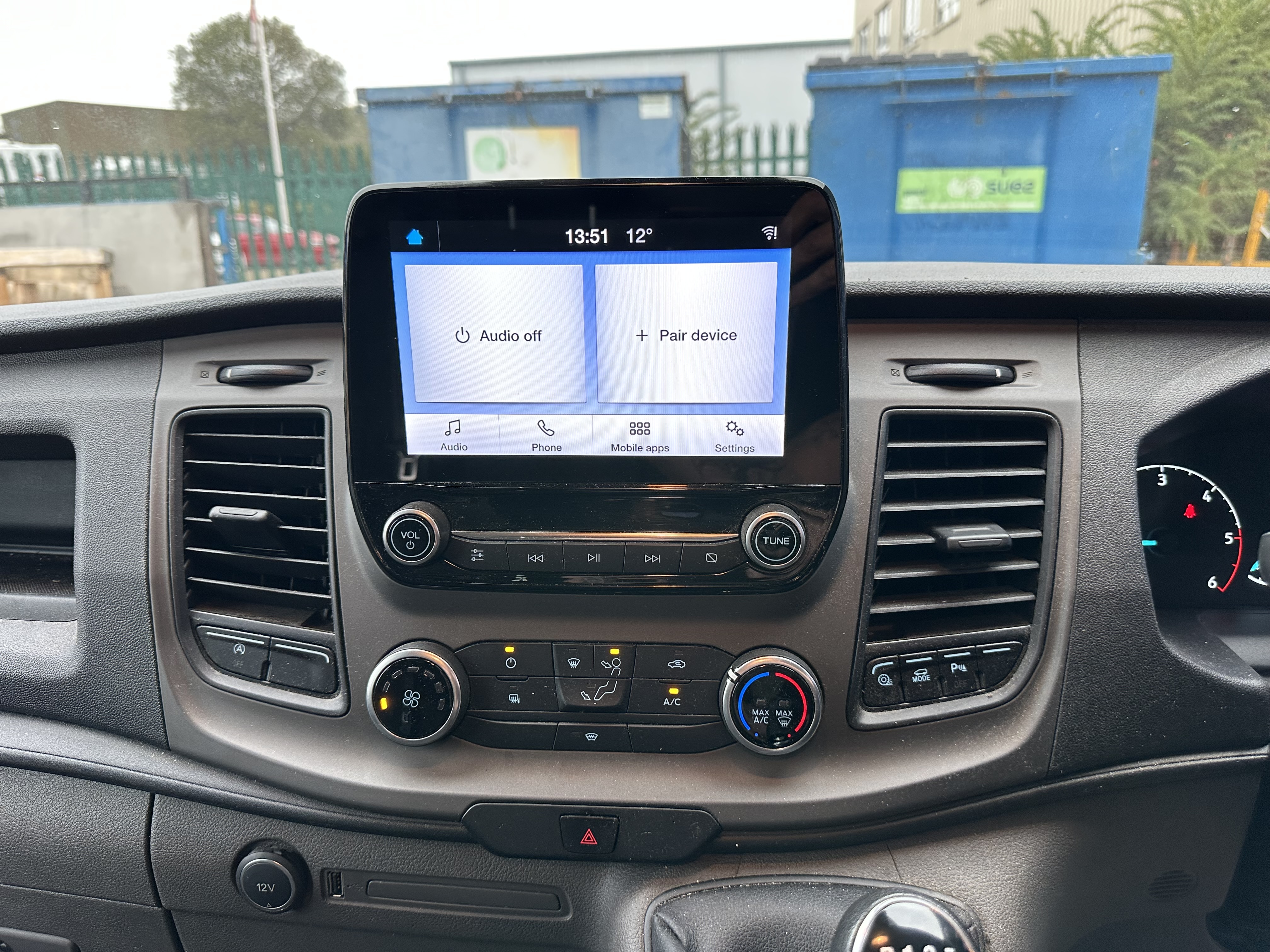 Ford Transit Custom 320 Trend eBlue Panel Van Registration no: FJ21 OPO