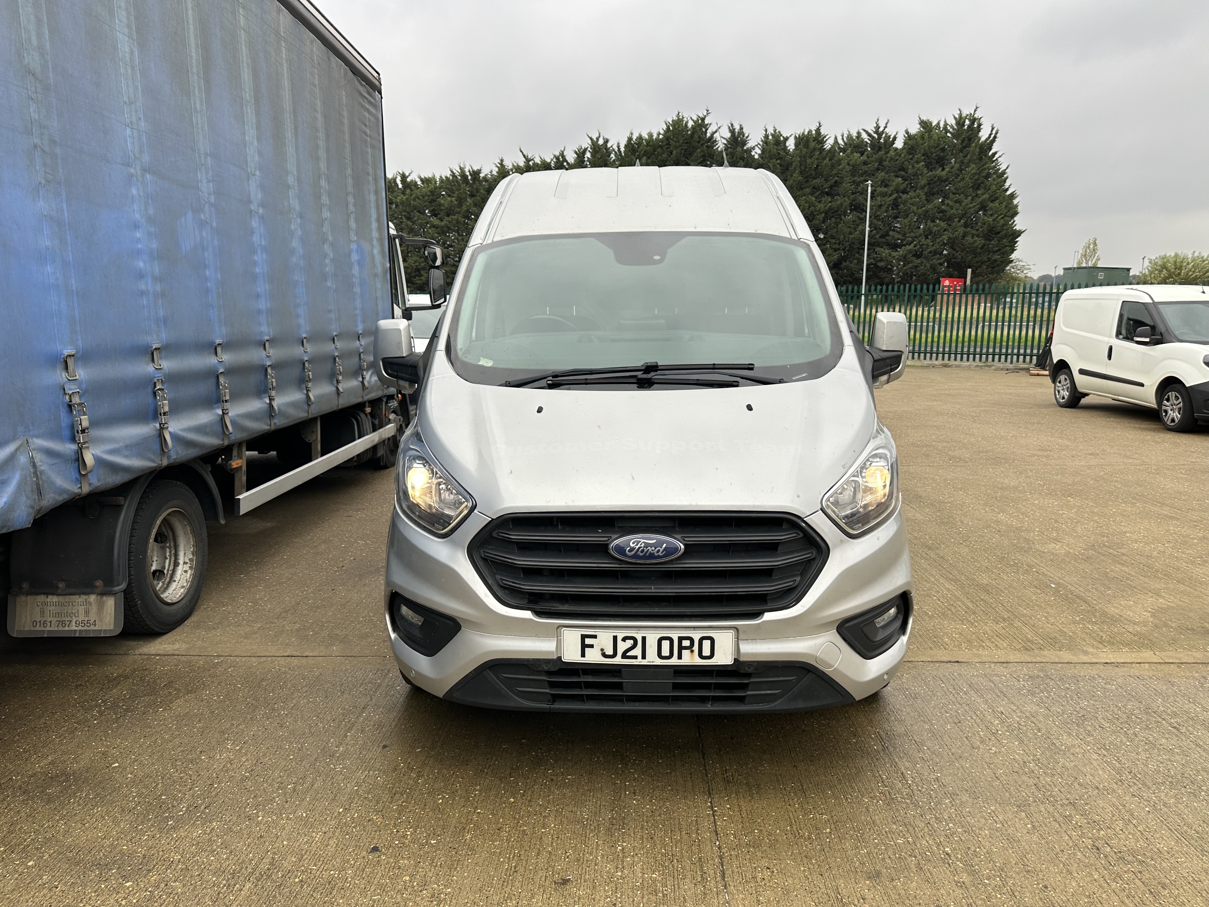 Ford Transit Custom 320 Trend eBlue Panel Van Registration no: FJ21 OPO