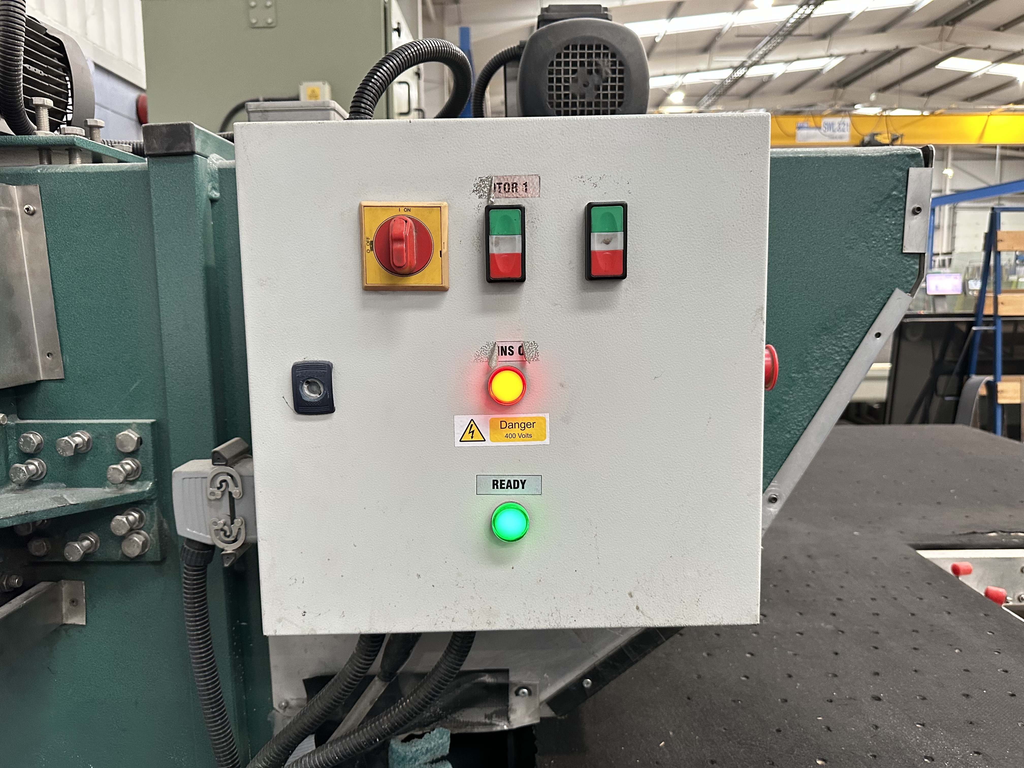 Ashton Industrial model AIS-3350/XDIA D Refurb Edge Detection Unit/Arriser (2013)