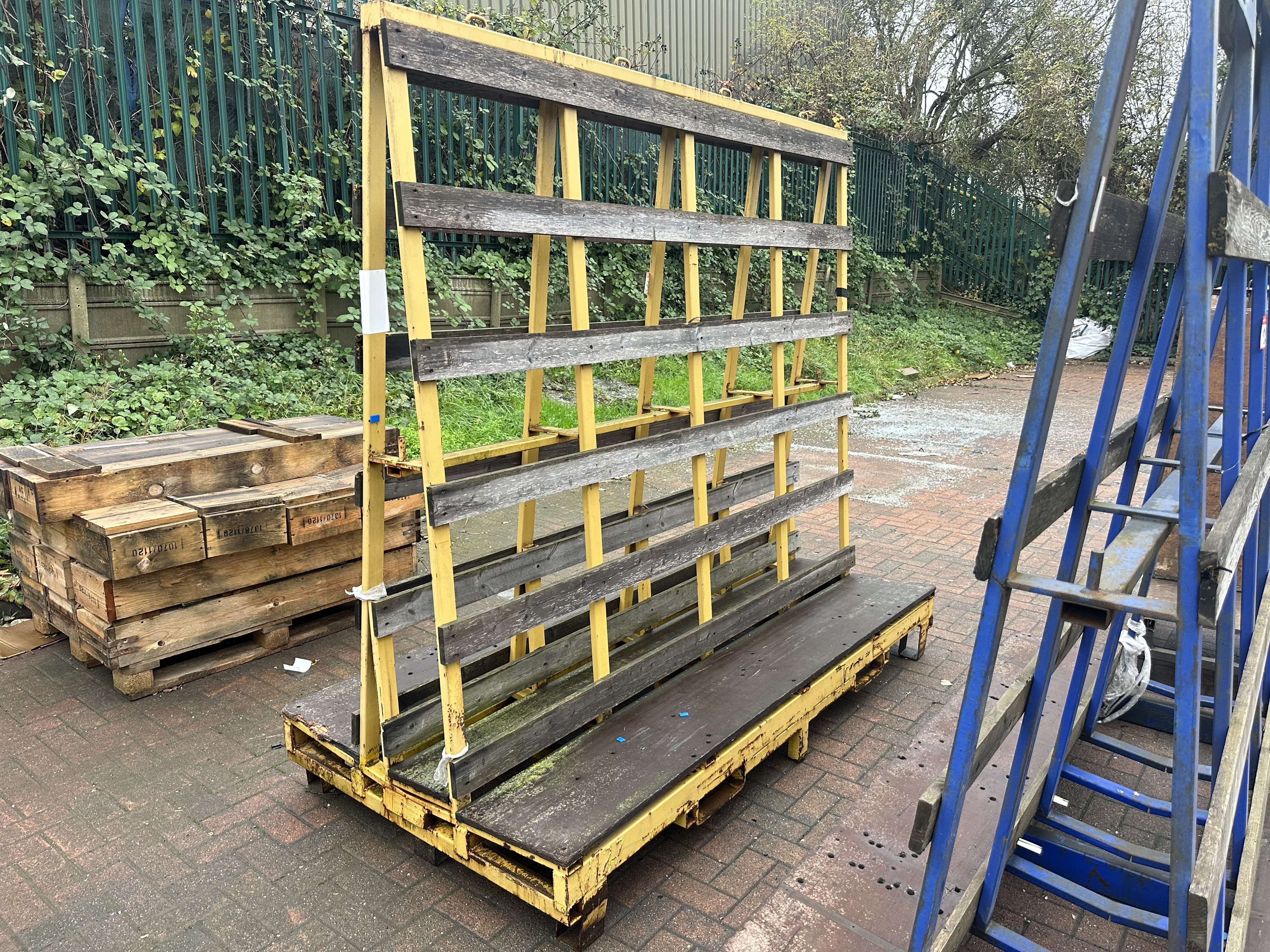 (Qty 2) x A Frame Glass Storage Racks