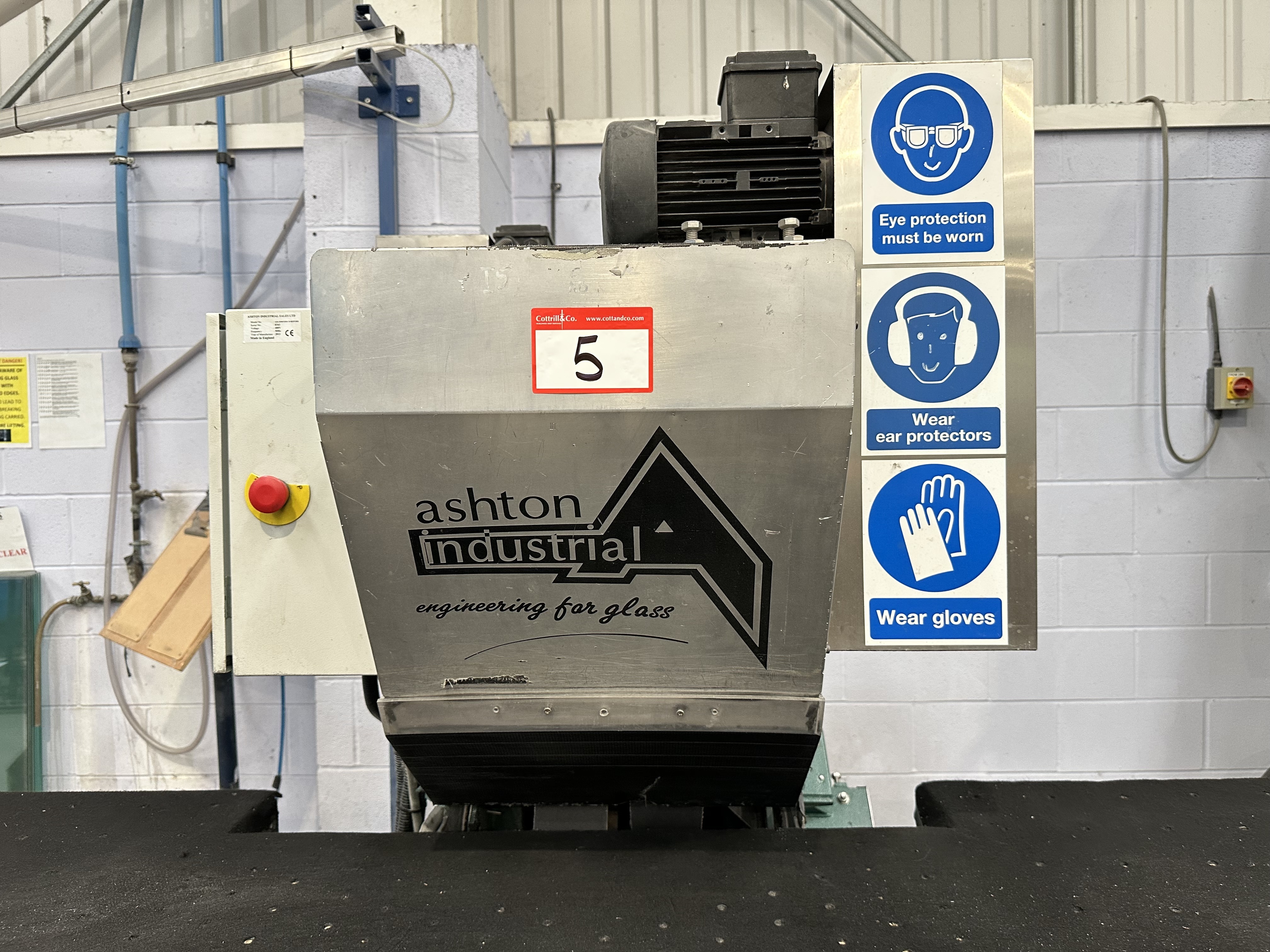 Ashton Industrial model AIS-3350/XDIA D Refurb Edge Detection Unit/Arriser (2013)