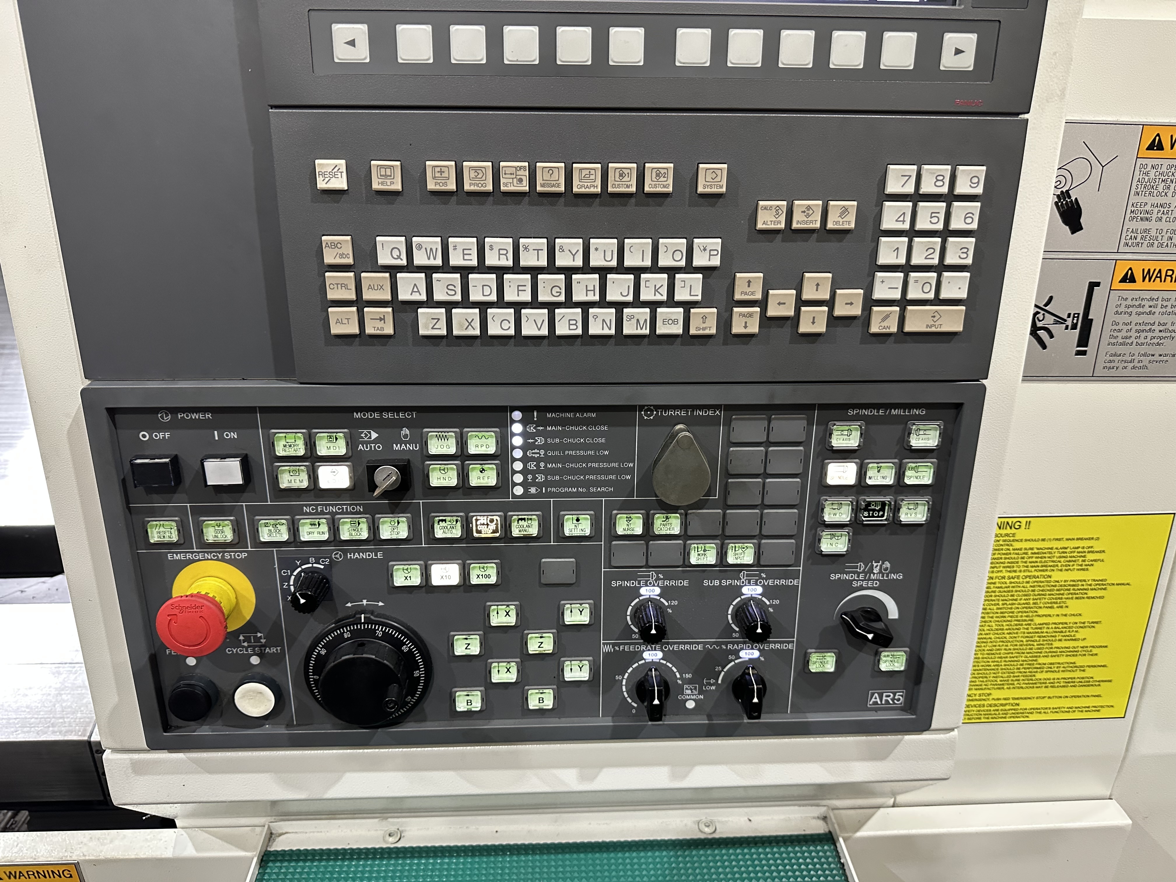 Nakamura Tome AS200L Twin Spindle Turning Centre 5 Axis Machine (2023)