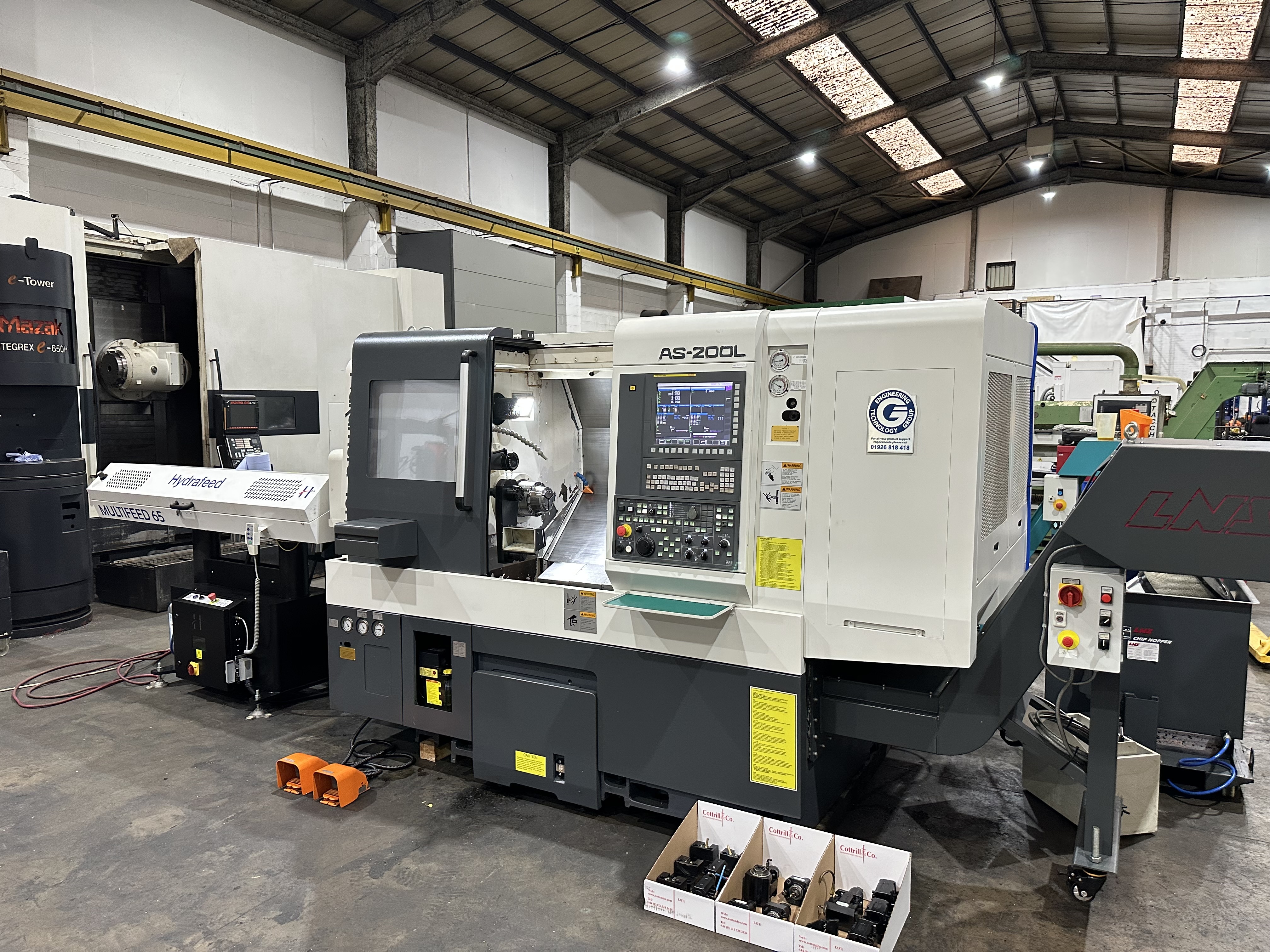 Nakamura Tome AS200L Twin Spindle Turning Centre 5 Axis Machine (2023)