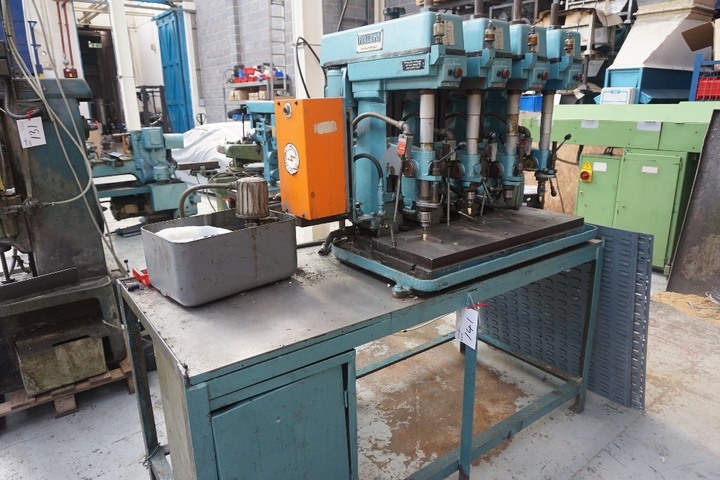 (4) Pollard Model 120F/4 drills