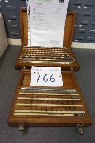 Set of Imperial Slip Gauges