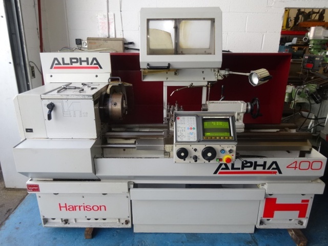Harrison Alpha 400 Gap Bed Lathe