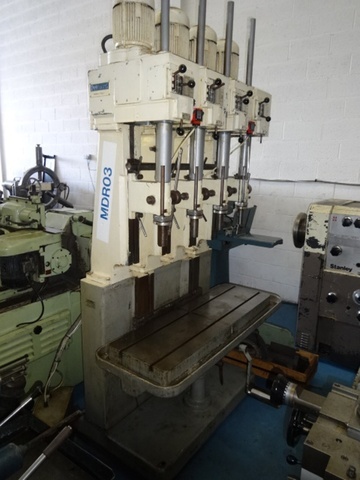 Pollard Model 150a/4 4 Spindle Drill