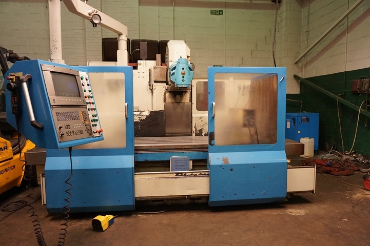 Kiheung KNC U800 Ram Type CNC Bed Mill with Heidenhain TNC Control