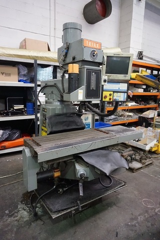 Tryax Supermax VCM-50 Programmable Turret Milling Machine