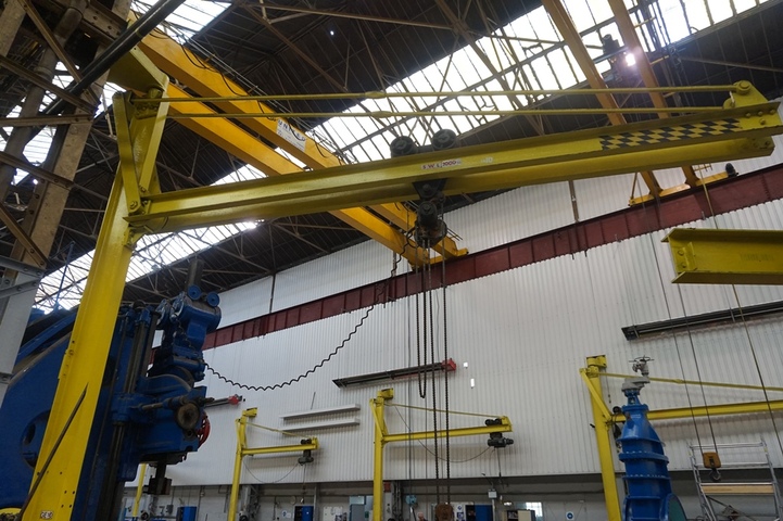 Jib Crane with Electric Hoist