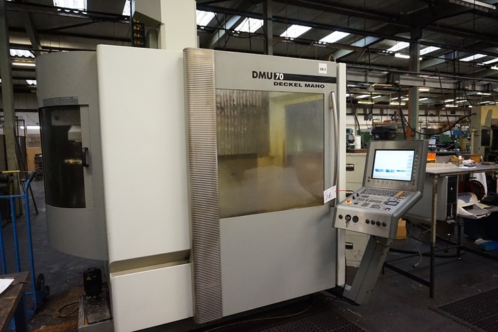 Deckel Maho DMU70 Machining Centre with Heidenhain TNC 530 Control