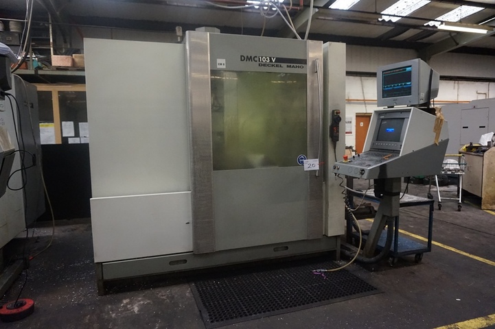 Deckel Maho DMC 103V Machining Centre with Heidenhain TNC 426/430 Control