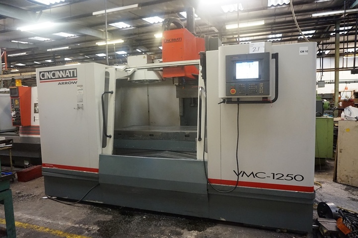 Cincinnati Arrow 1250 Machining Centre with Acramatic A2100 Control