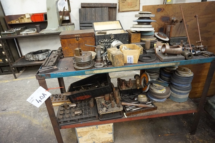 Bench with Grinding Attachment