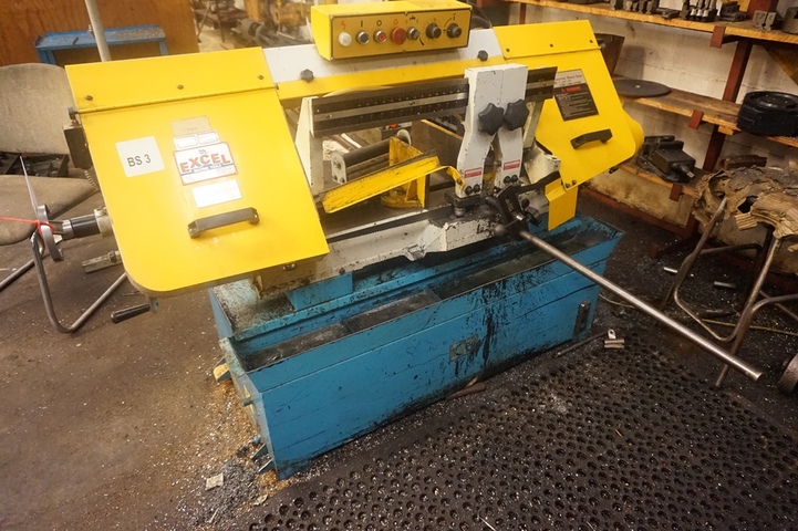 Exel Model PBS 250V 10’’ Horizontal Bandsaw