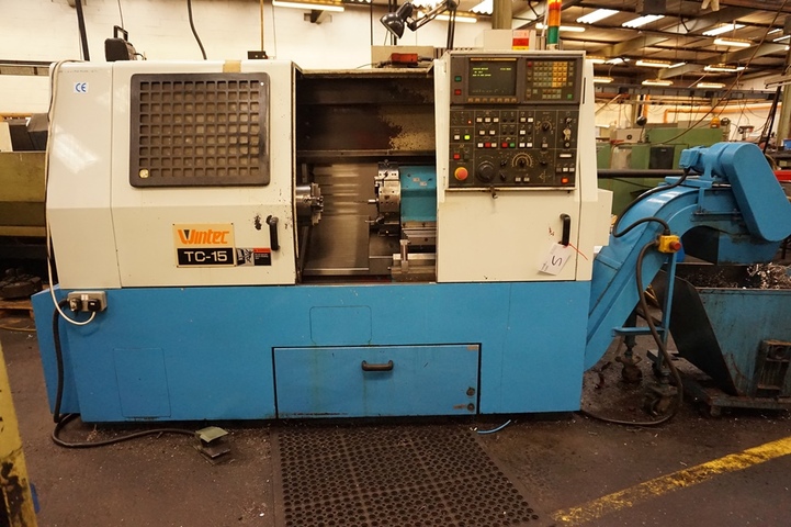 Wintec TC15 CNC Lathe with Fanuc Series OT Control