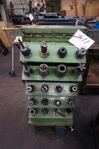 Mobile Trolley with CAT40 Tooling