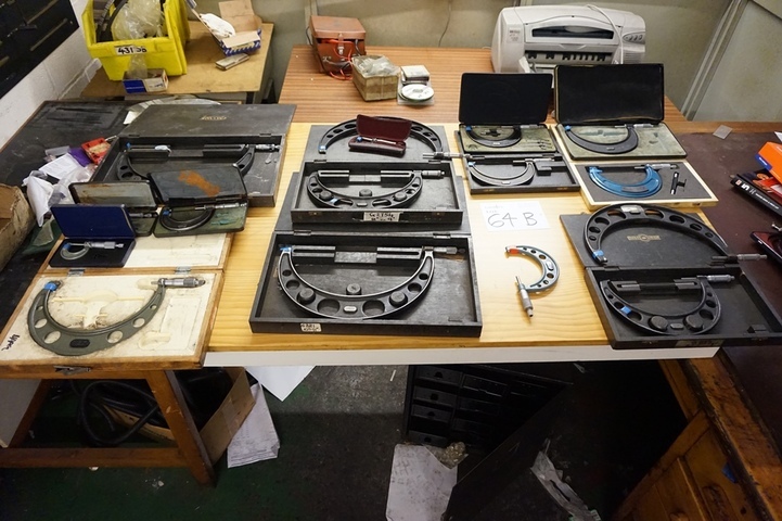 Qty of Imperial Micrometers