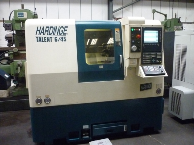 Hardinge Talent 6/45 3 Axis CNC Lathe with Siemens 810D Shopturn Control