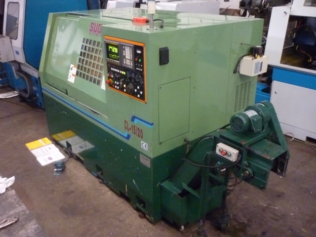 Suga Cl-15/20 CNC Lathe with Fanuc OT Control