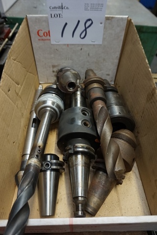 Box of CAT40 Tooling