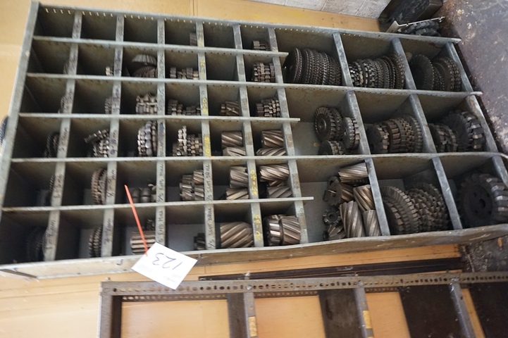 Rack with Large Qty of Cutters