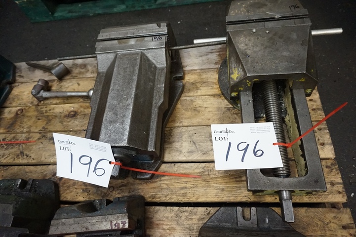 (2) 8’’ Machine Vices