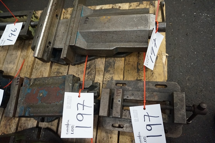 8’’ Machine Vice, 6’’ Machine Vice and 4’’ Machine Vice