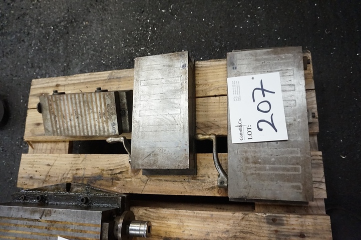 (3) Magnetic Chucks; 12’’ x 6’’, 10’’ x 5’’ and 8’’ x 4’’