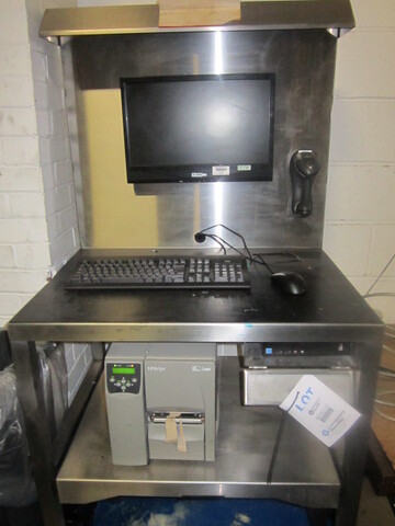Box Pallet Tipping Station