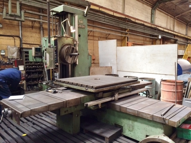 Union BFT 80/3 Facing & Boring Machine