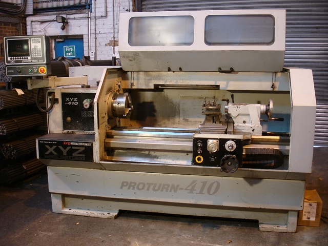 XYZ Proturn 410 CNC Centre Lathe with LX3 Control