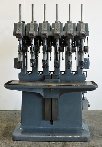 Pollard Type 100 A/6. 6 Spindle Pillar Drill