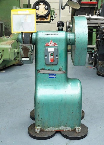 RJH Bison Double Ended Pedestal Grinder