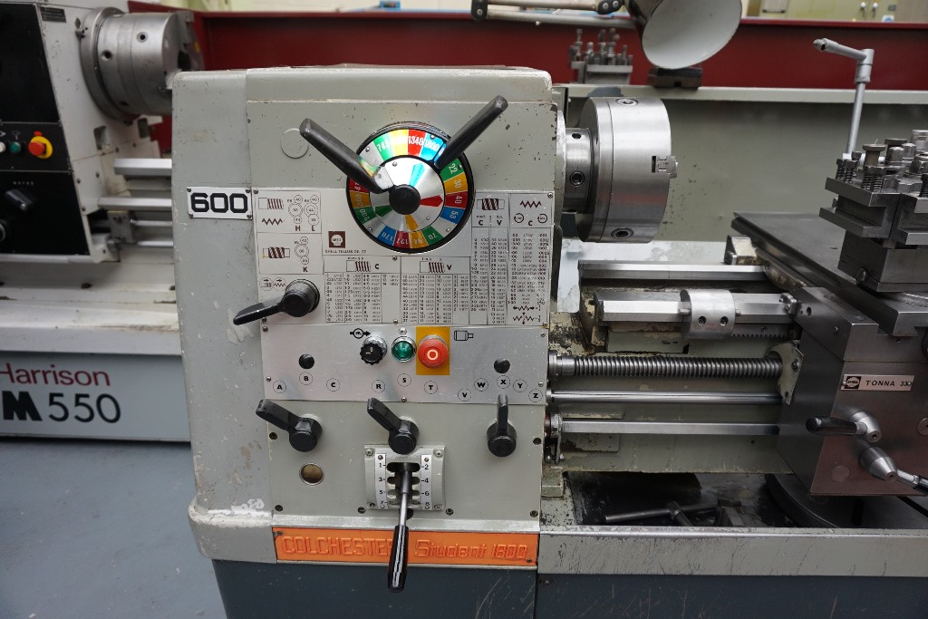 Colchester Student 1800 Gap Bed Centre Lathe