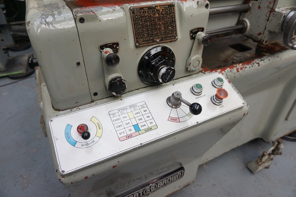 Smart & Brown Type 1024 Toolroom Centre Lathe